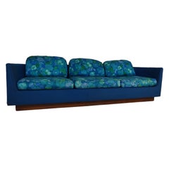 Long Three Seat Mid-Century Modern Sofa by Selig