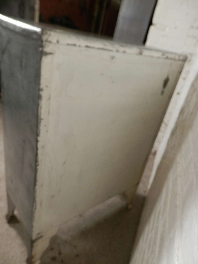 Attractive Metal Ice Chest In Bare Metal Finish 1