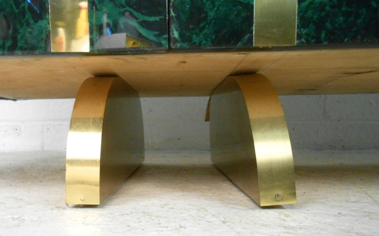 Exquisite Mid-Century Modern Floating Top Buffet Server 6