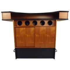 Danish Modern Teak Bar