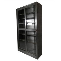 Large Glass Door Metal Cabinet
