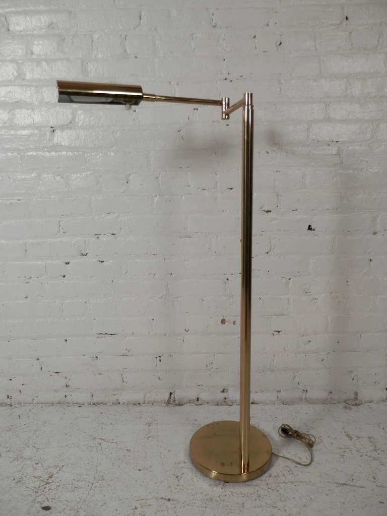 Koch & Lowy Brass Floor Lamp