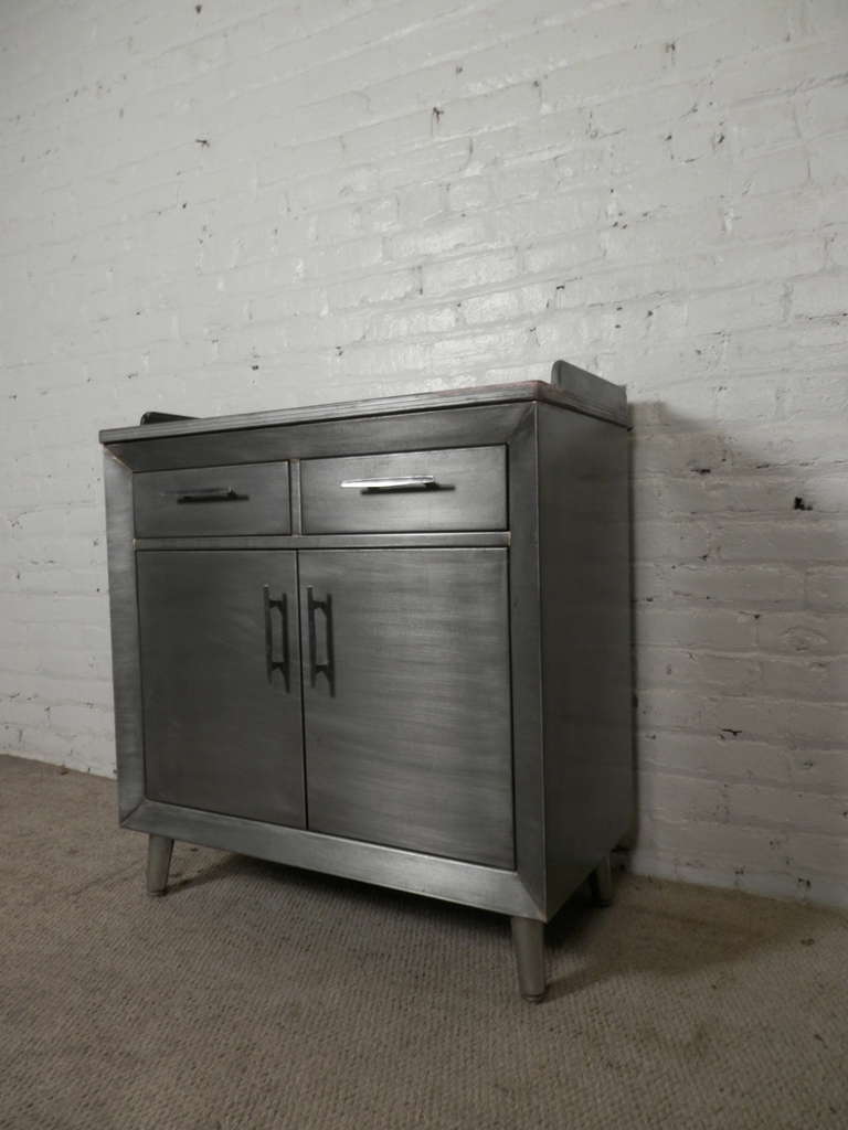 Industrial Restored Vintage Medical Cabinet