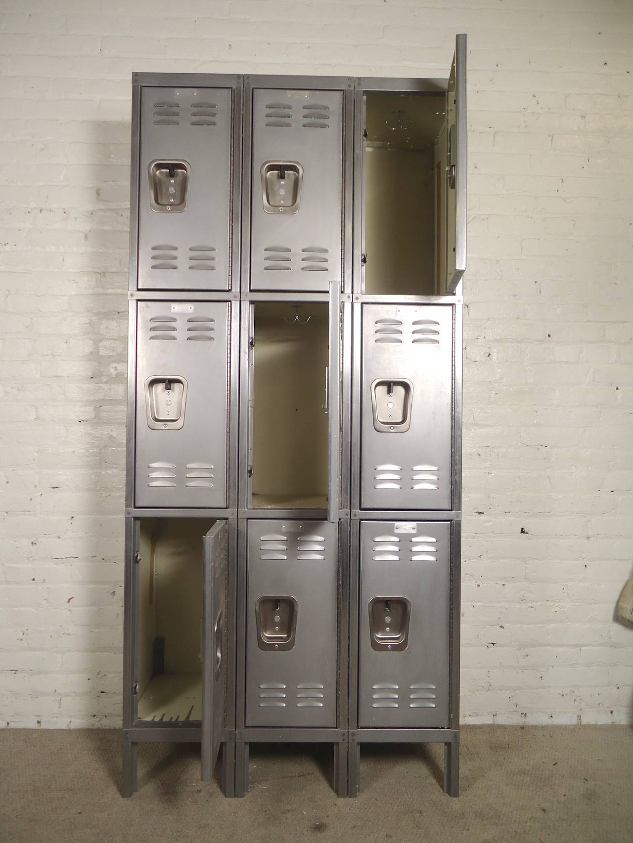 Large Factory Locker Unit In Distressed Condition In Brooklyn, NY