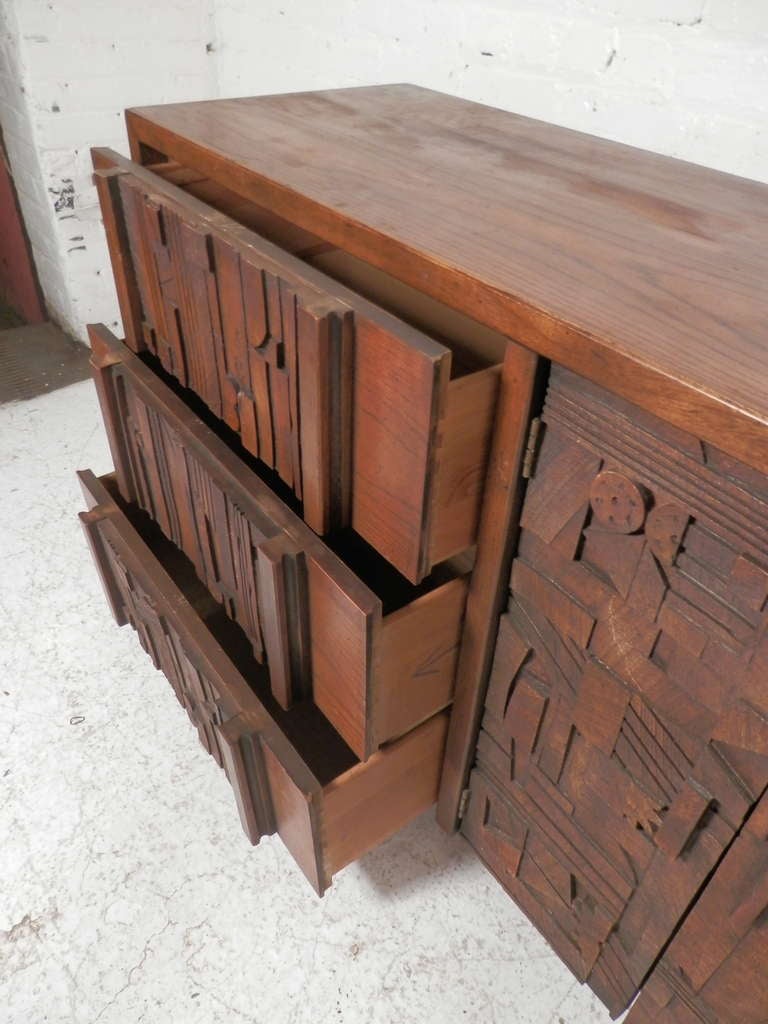 Brutalist Style Dresser By Lane 2