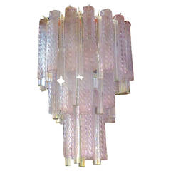 Venini Multi-Color Glass Chandelier 5