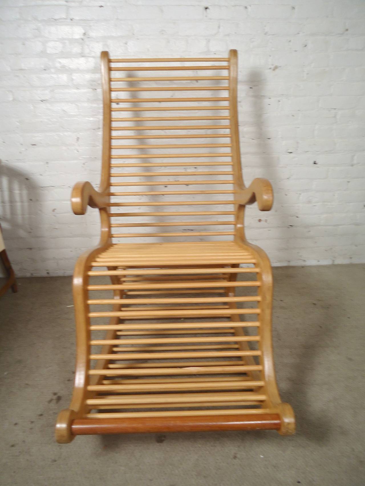 20th Century Exceptional Wood Rocking Chair