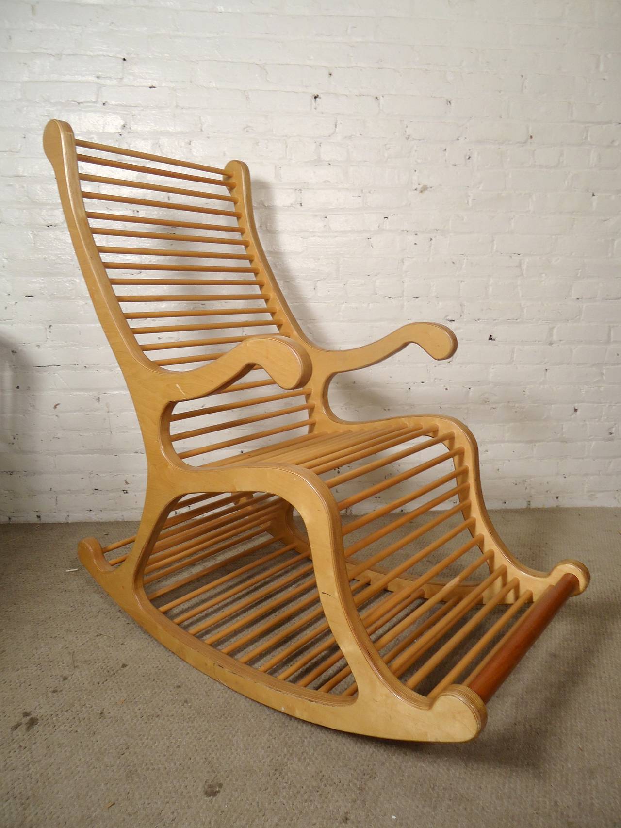 Exceptional Wood Rocking Chair 1