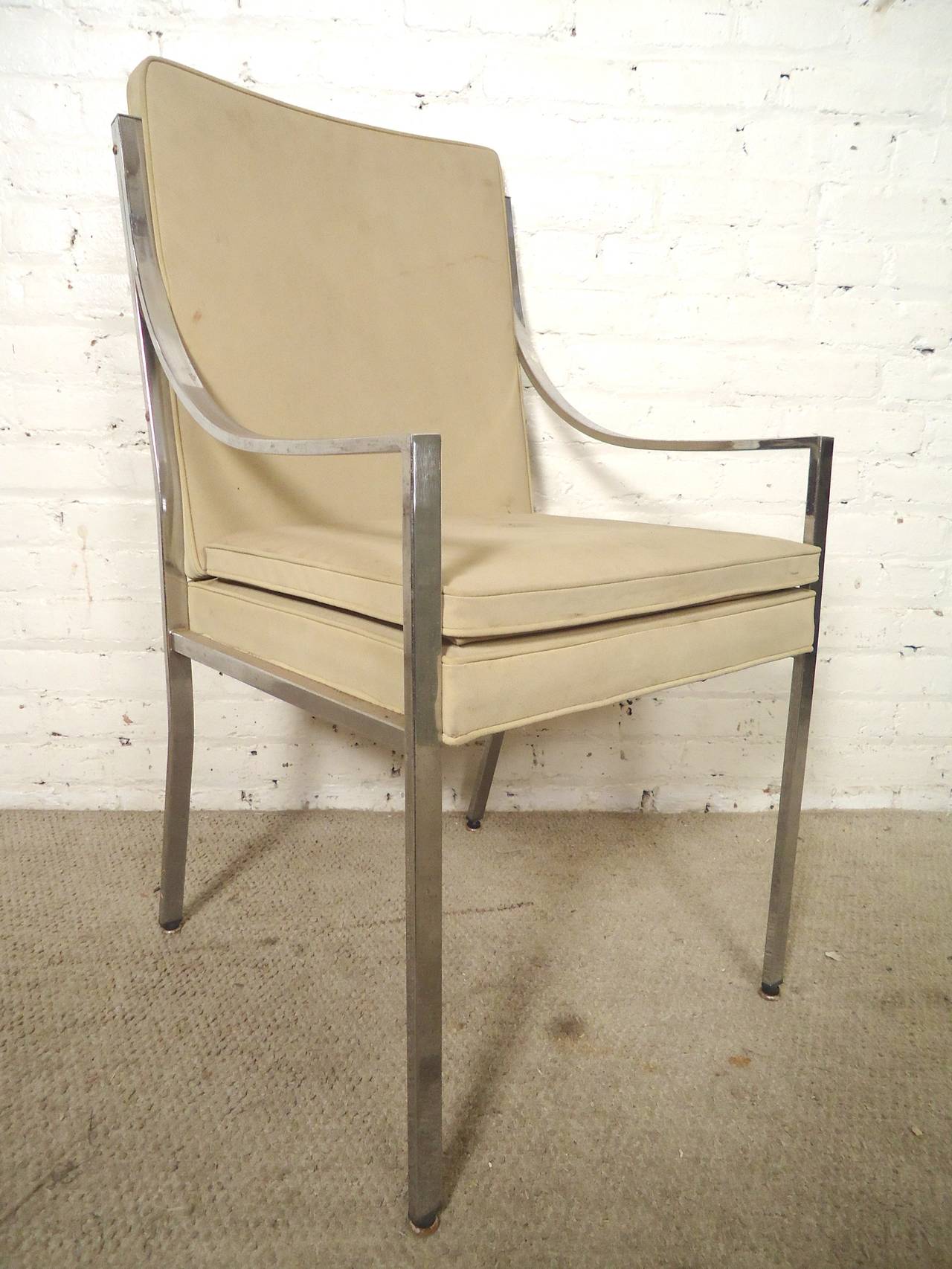 Mid-20th Century Mid-Century Modern Chrome Chairs