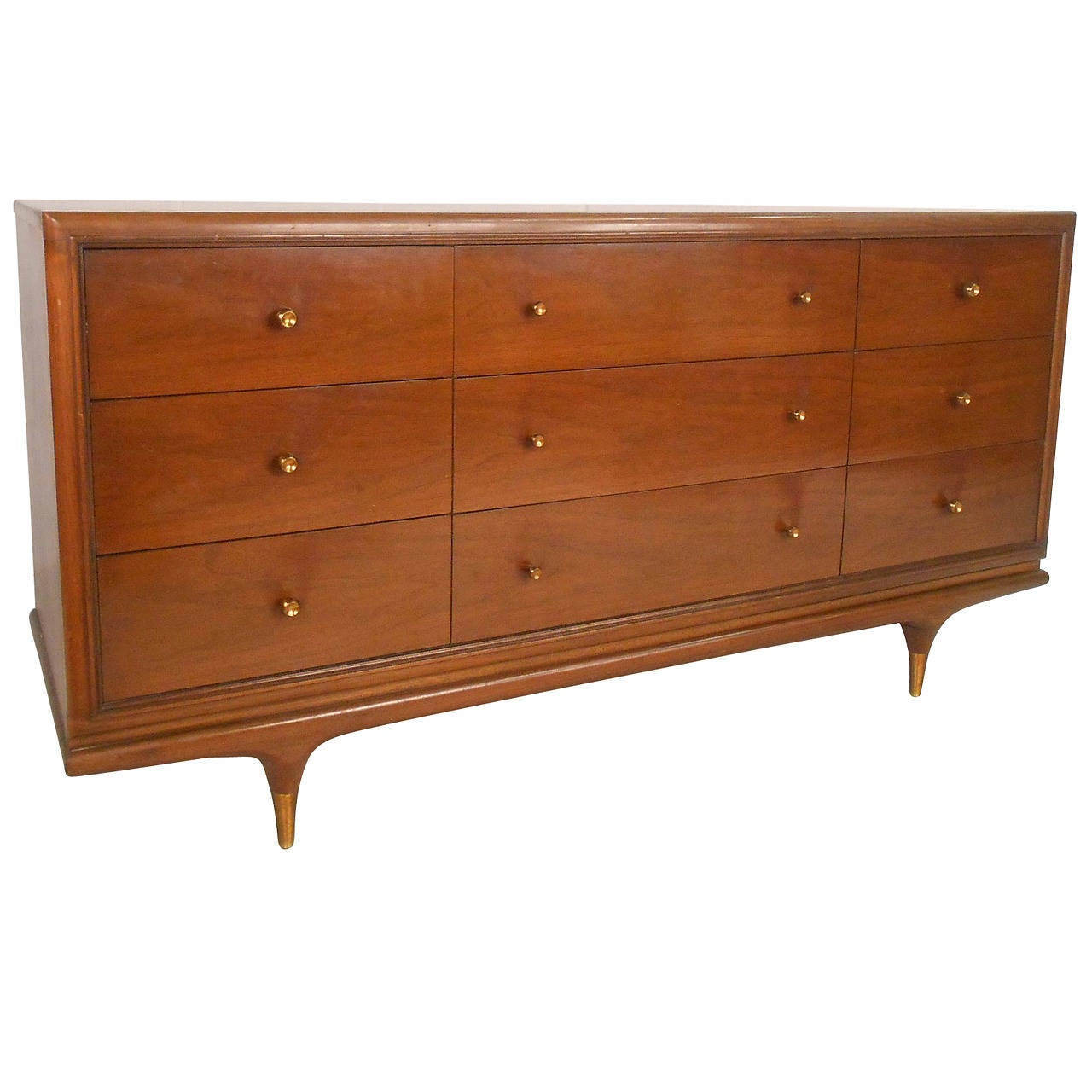 MidCentury Modern Dresser, "the Continental" by Kent Coffey at 1stDibs