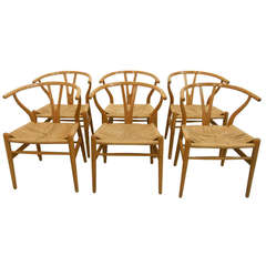 Vintage The Wishbone Chair (CH24) by Hans Wegner