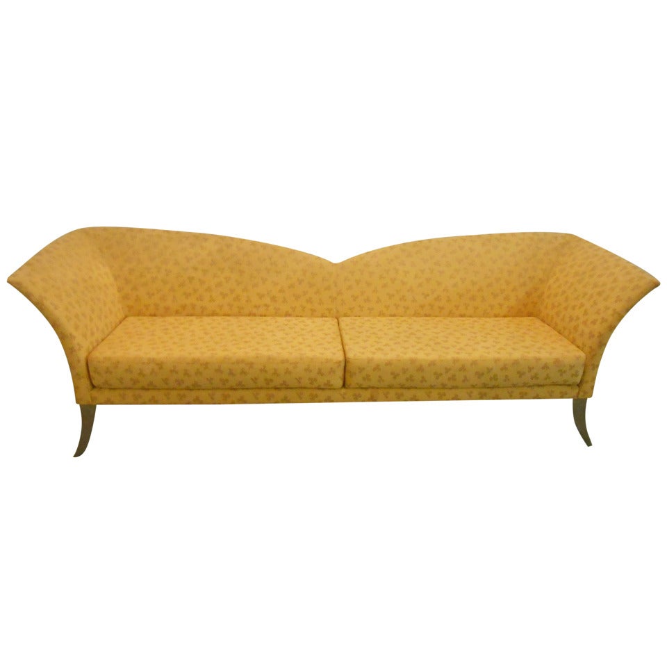Memphis Style Long Sofa