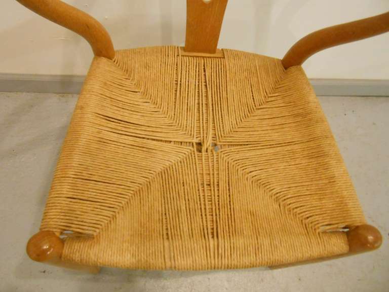Mid-20th Century The Wishbone Chair (CH24) by Hans Wegner