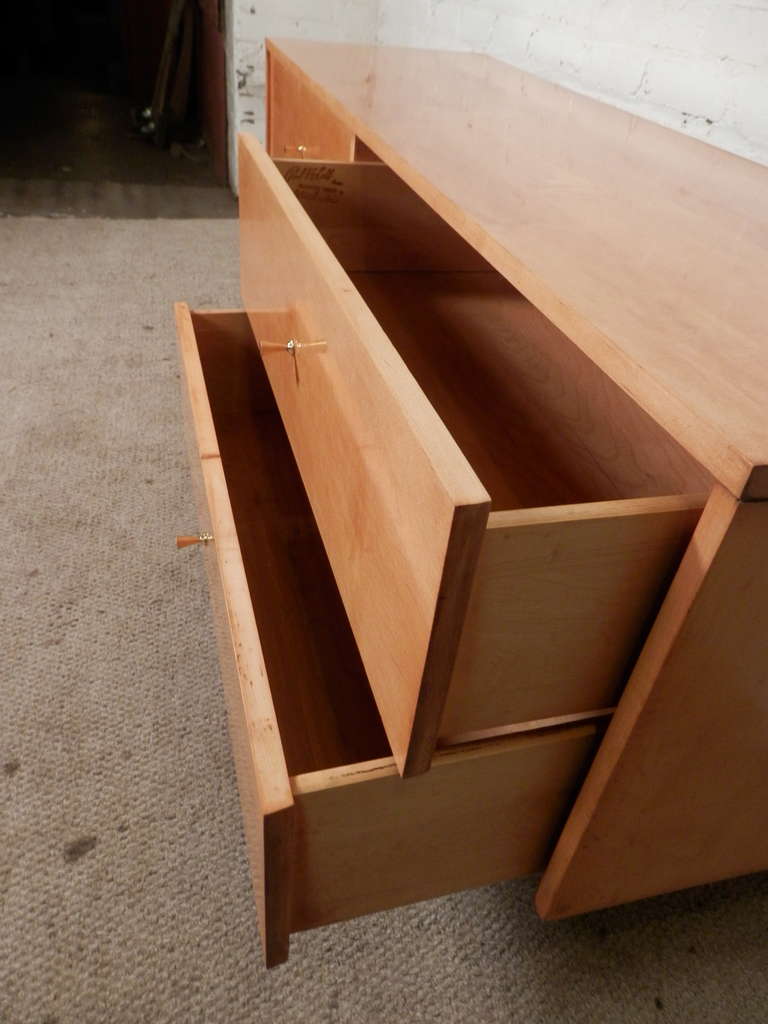 Mid-20th Century Striking Mid Century Modern Dresser/Console By Paul McCobb