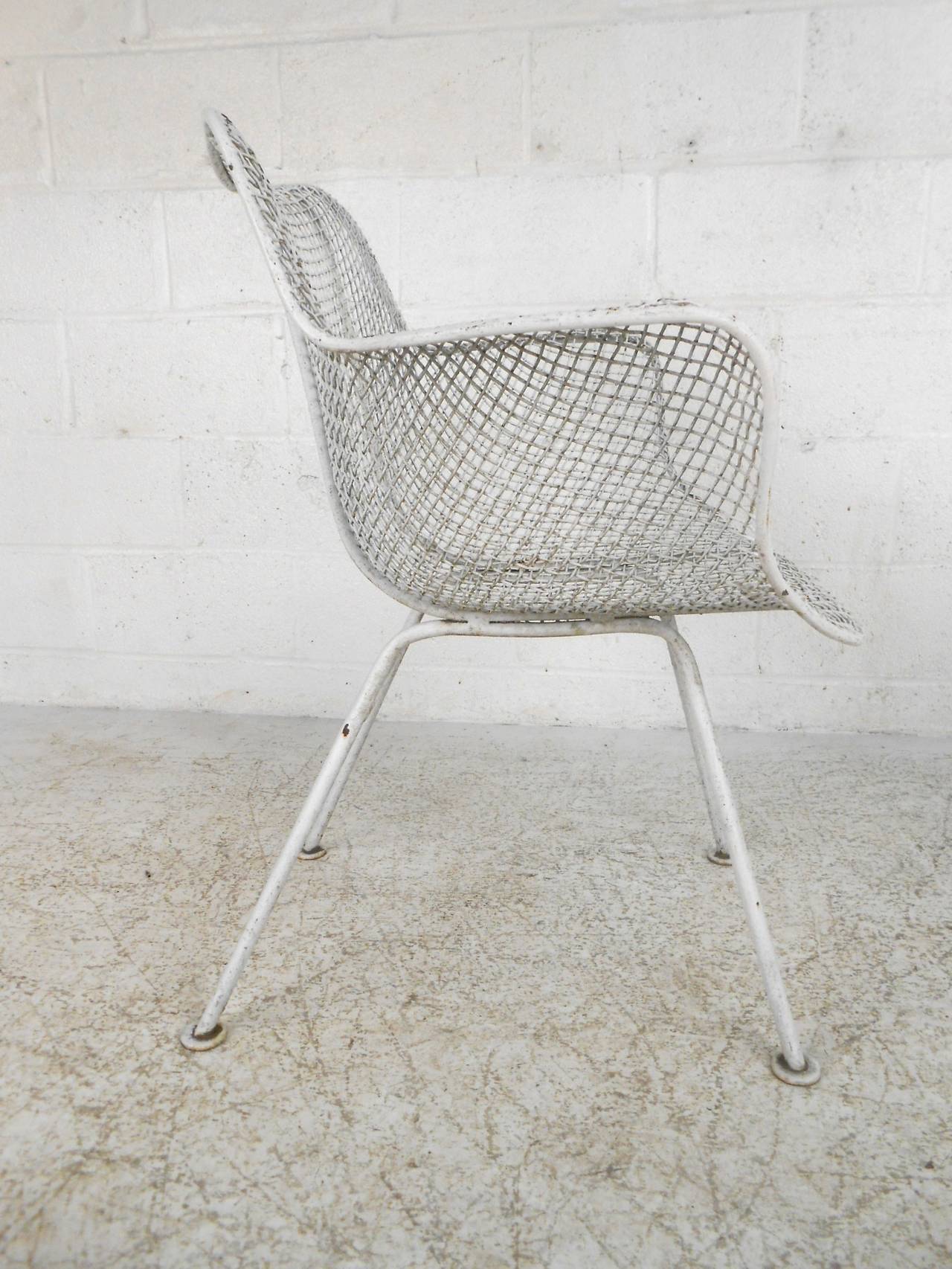 Mid-Century Modern Russell Woodard Sculptura Patio Chairs