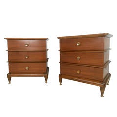 Pair of Mid-Century Modern "the Appointment" Nightstands by Kent Coffey 12