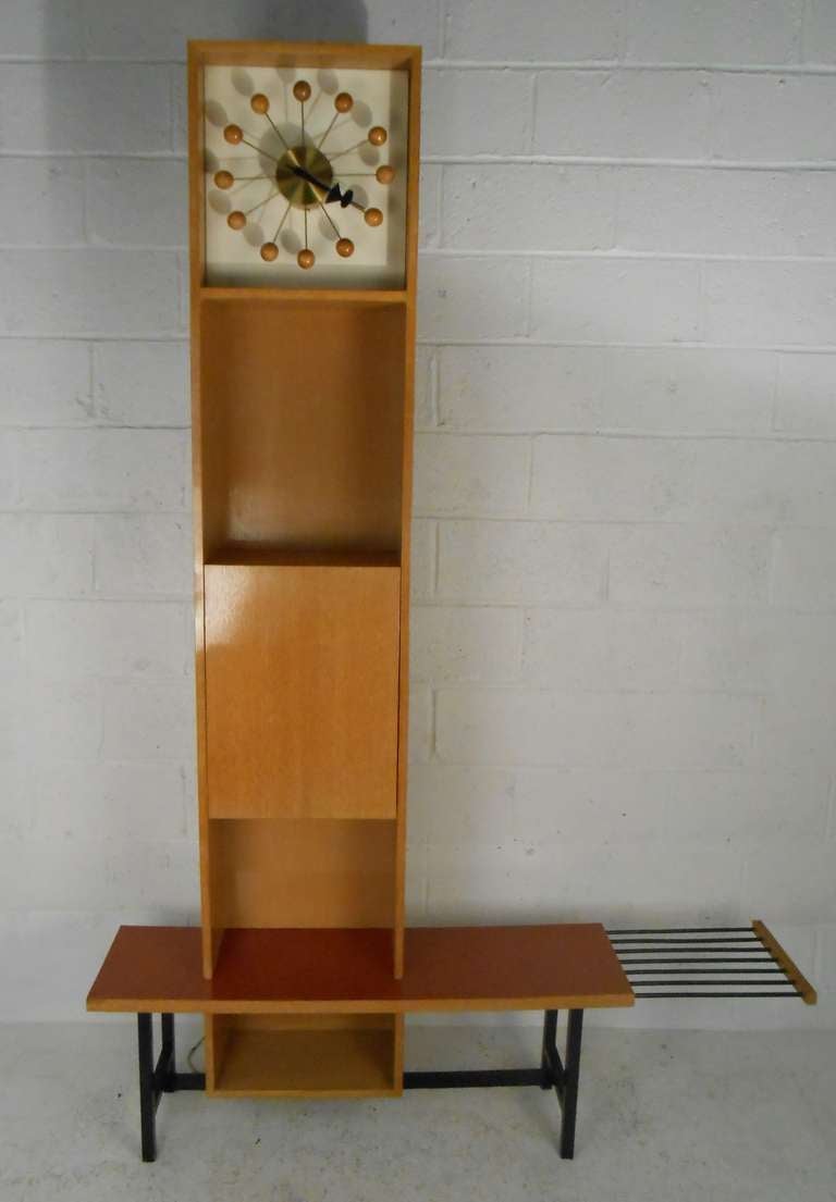 Nelson Grandfather Clock by Herman Miller For Sale at 1stdibs