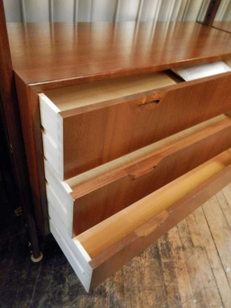 Cado Style Danish Wall Unit In Excellent Condition In Brooklyn, NY