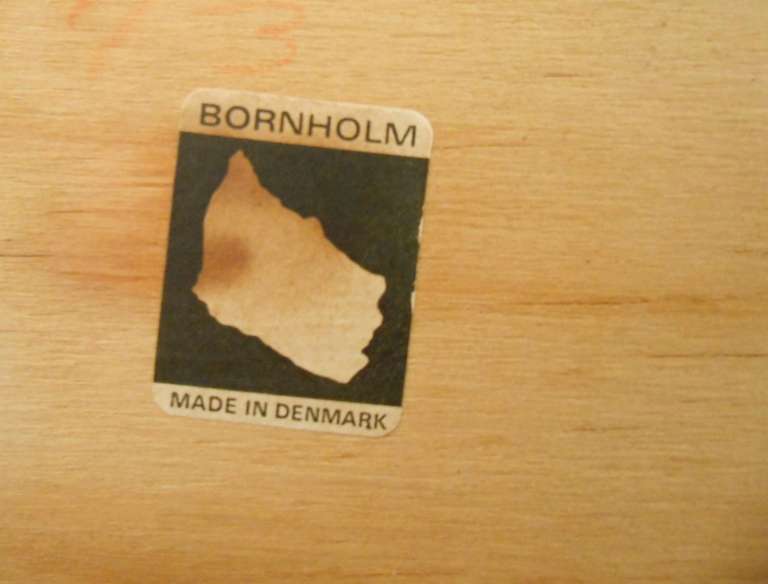 Scandinavian Modern Rosewood Desk by Bornholm 1