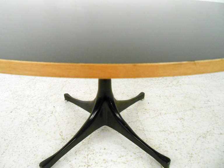 Mid-Century Modern Mid-Century Style Pedestal End Table by George Nelson for Herman Miller For Sale