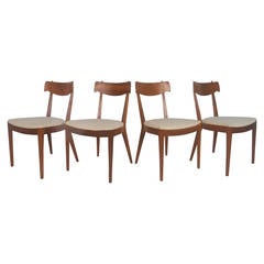 Set of Four Mid-Century Kipp Stewart and Stewart MacDougall Dining Chairs