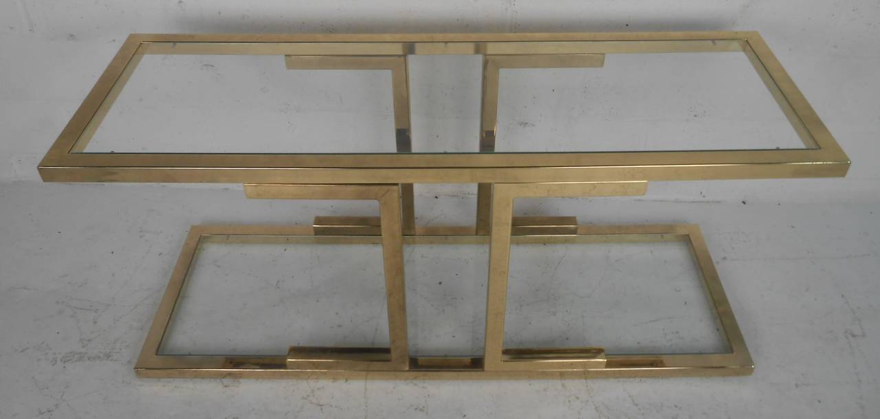 American Mid-Century Modern Console Table