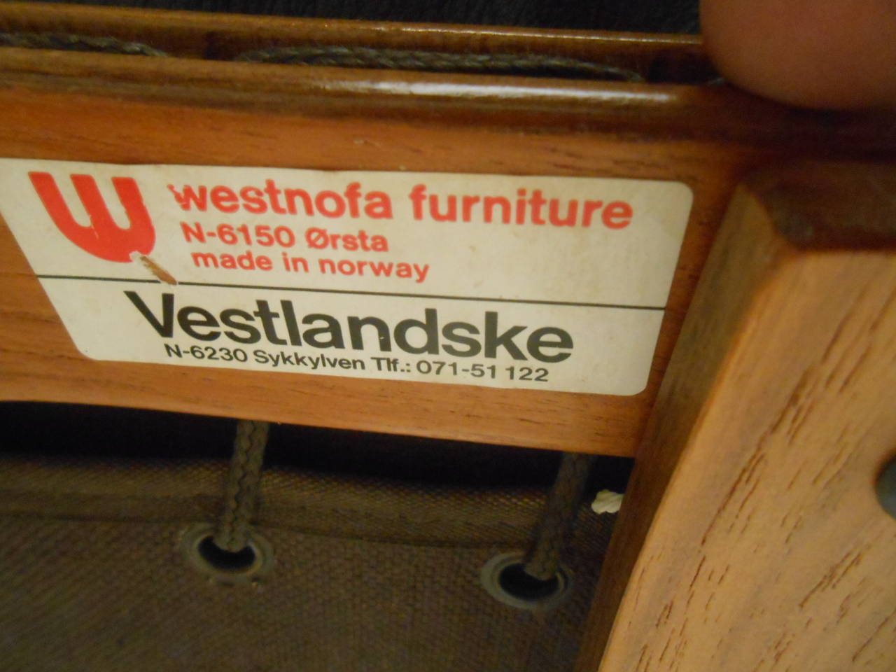 Mid-20th Century Westnofa 