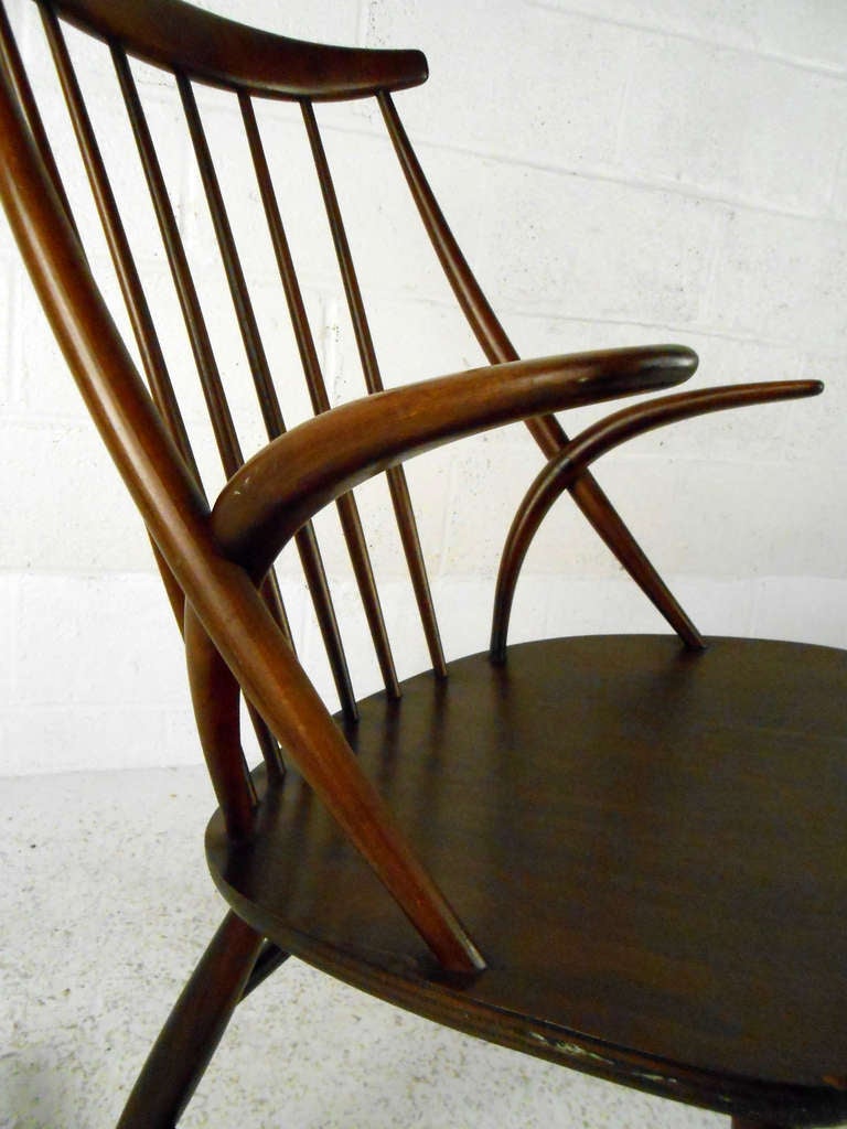 Danish Illum Wikkelso Rocking Chair