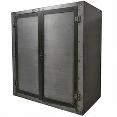 Industrial Two Door Cabinet