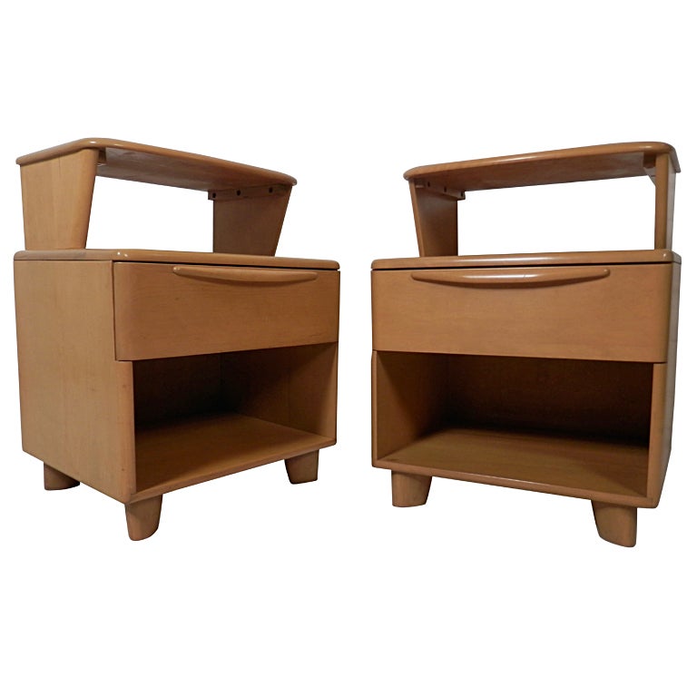 Heywood Wakefield Bedside Tables at 1stdibs
