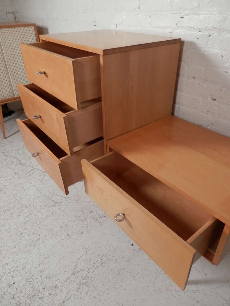 Mid-20th Century Three-Piece Modular Mid-Century Modern Dresser by Paul McCobb
