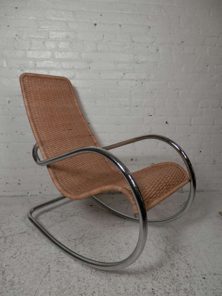 mies van der rohe rocking chair