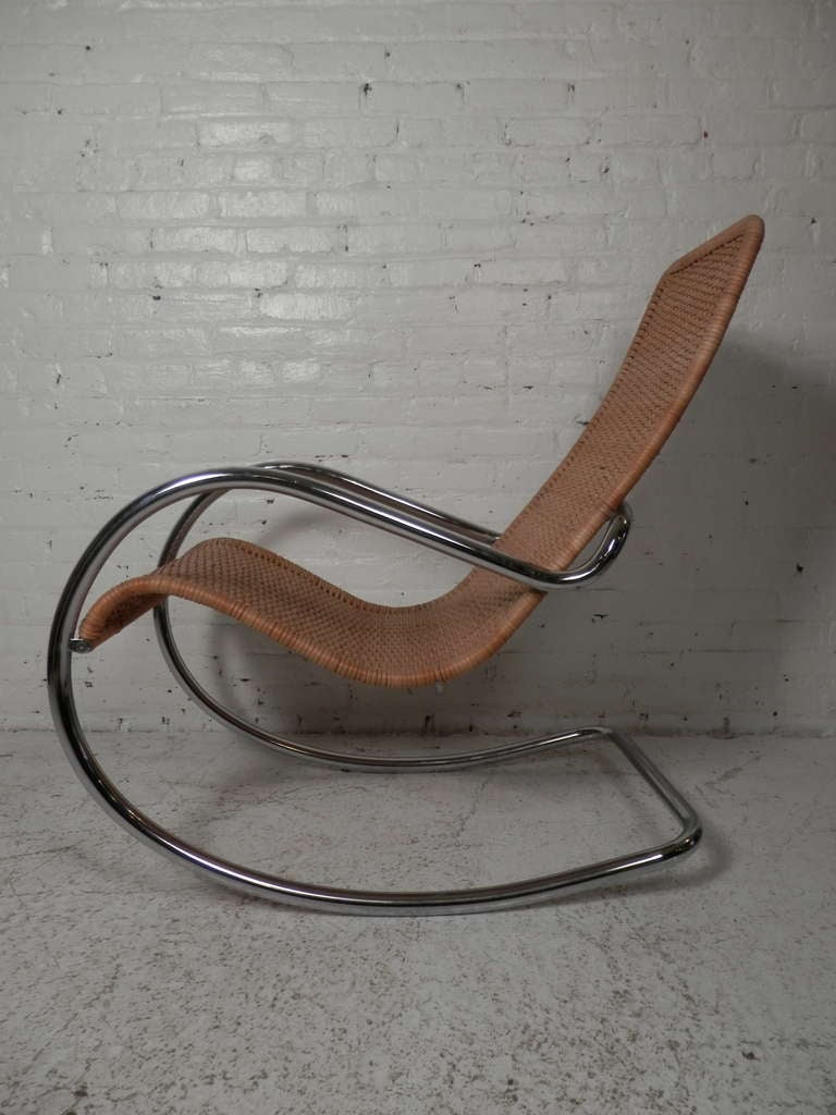 Ludwig Mies Van Der Rohe Style Rocker 1