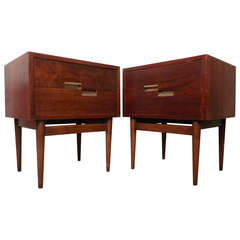 Martinsville Bedside Tables w/ Top inlay