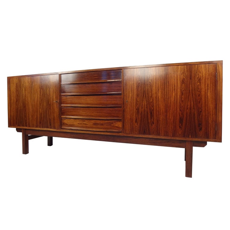 Arne Vodder Rosewood Sideboard/Credenza