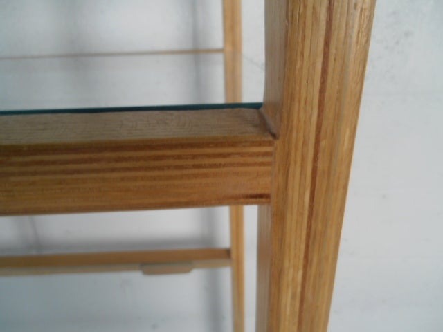 Wood Bentwood Etagere