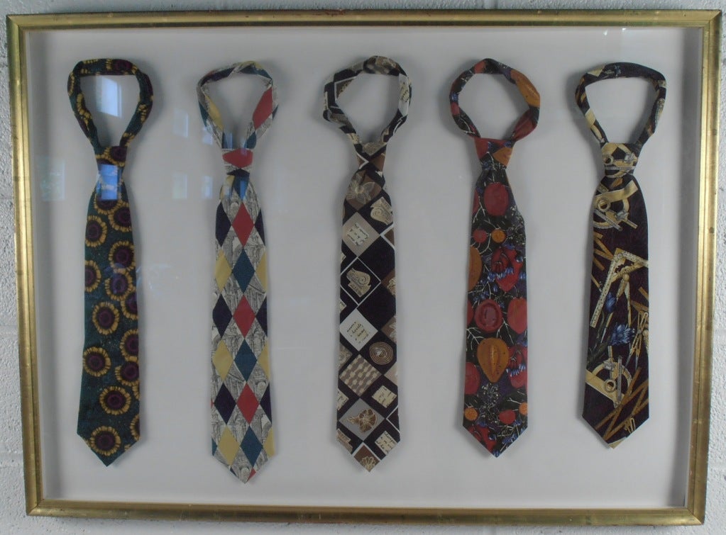 Fünf Krawatten
