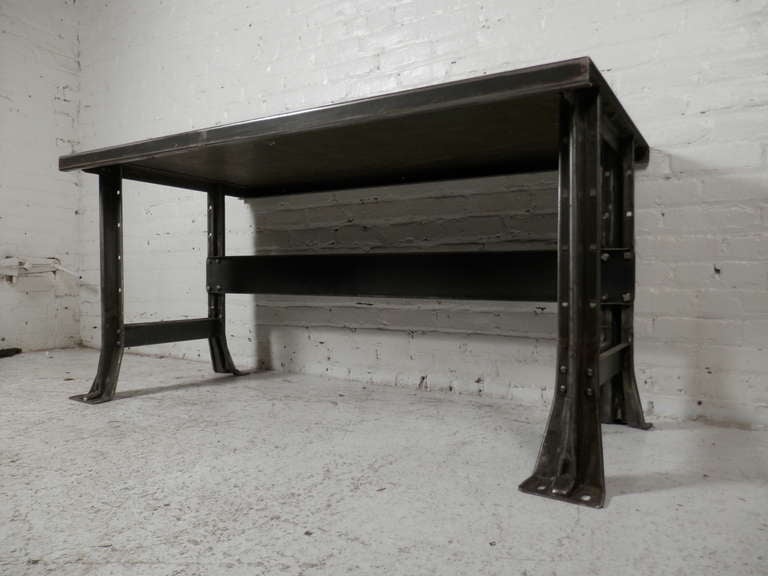 Large Heavy Duty Industrial Table 4