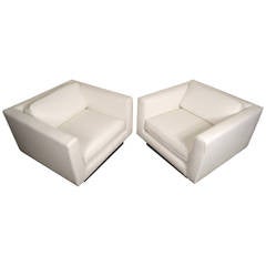 Harvey Probber Style Club Chairs 9