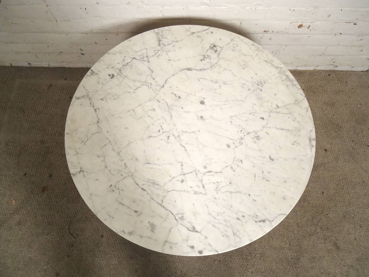 American Paul McCobb Inspired Coffee Table with Marble-Top