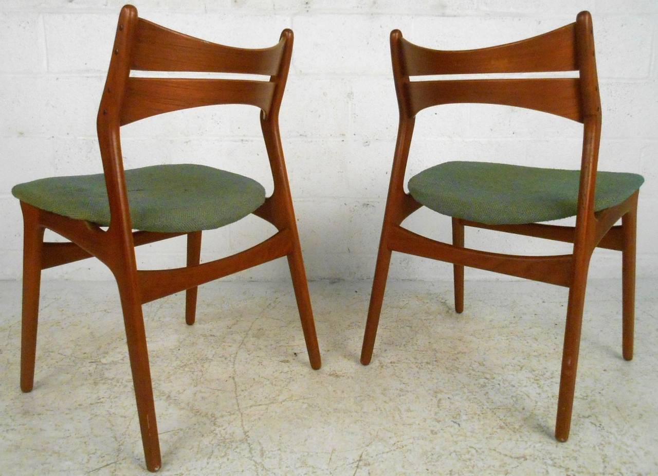 Exquisite Set of Mid-Century Modern Eric Buck Style Dining Chairs 5