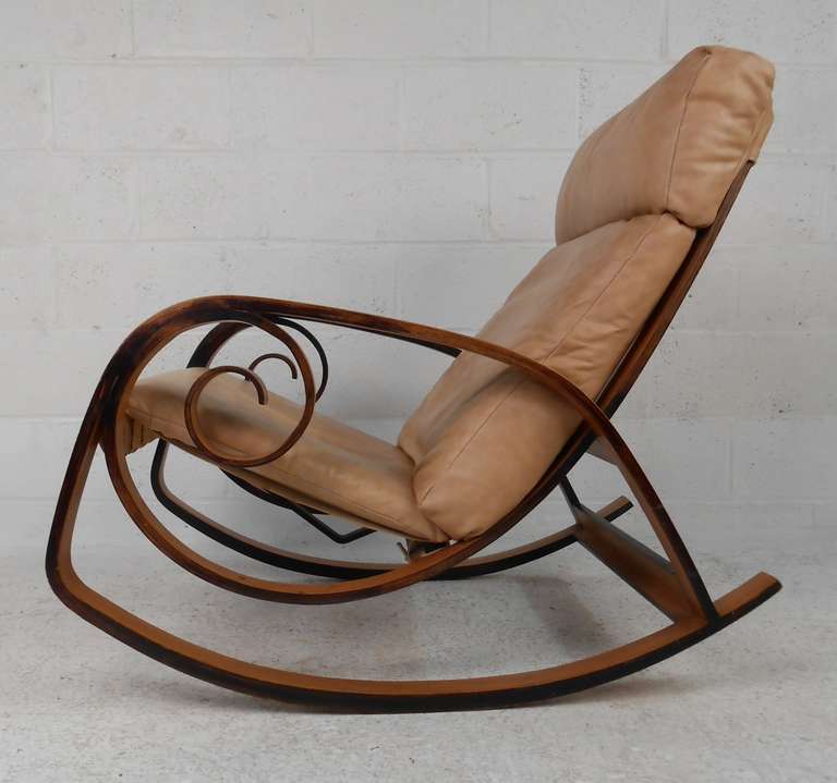 danish modern rocking chair