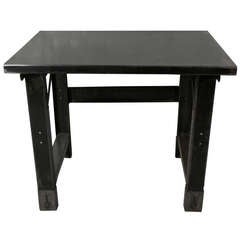 Industrial Metal Small Table