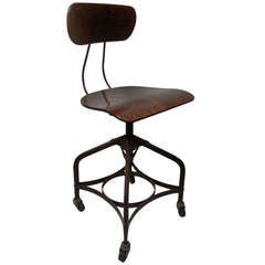 Classic Toledo Bentwood Factory Chair 