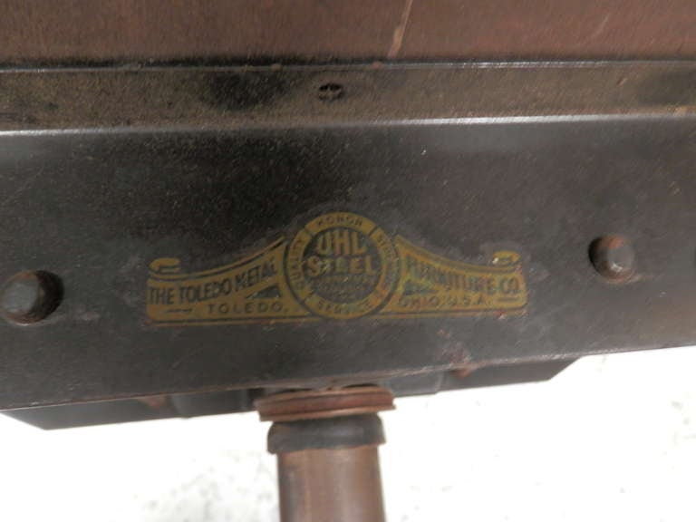 Mid-20th Century Classic Toledo Bentwood Factory Chair