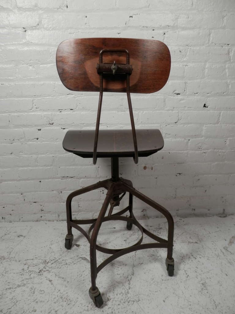 Classic Toledo Bentwood Factory Chair 4