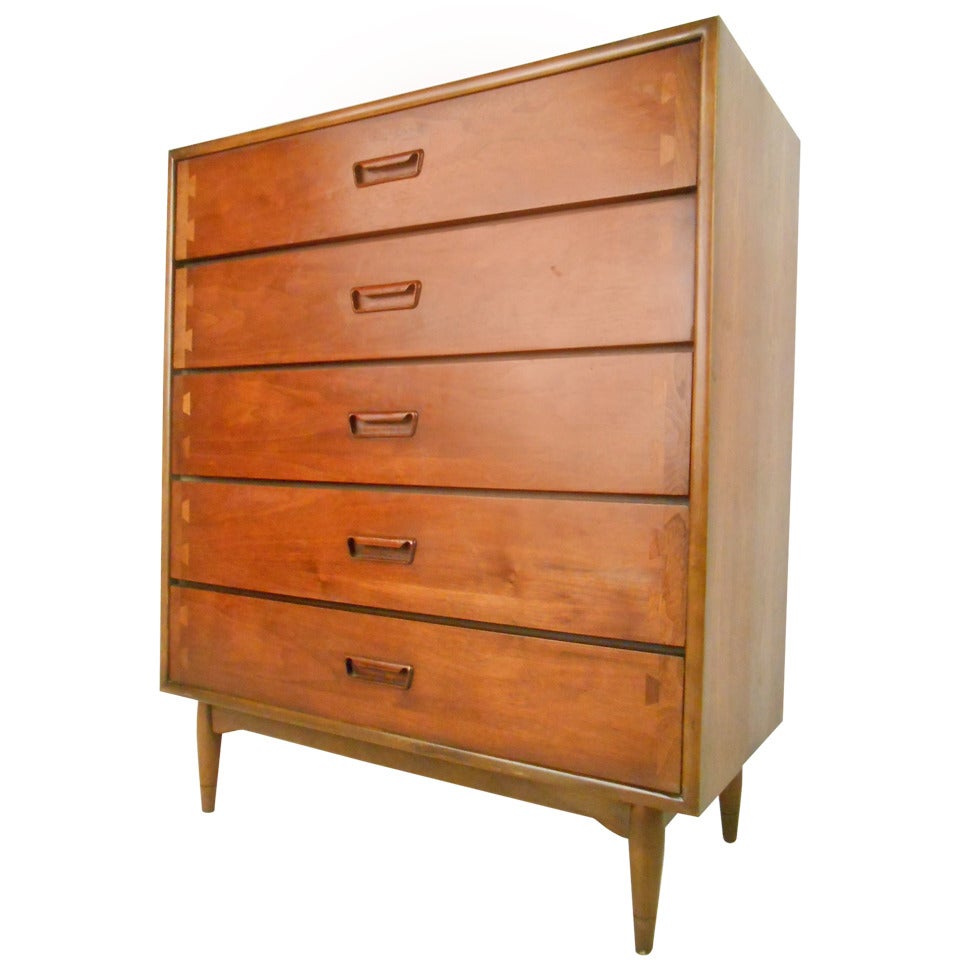 Mid-Century Modern Acclaim Highboy Dresser by Lane Furniture