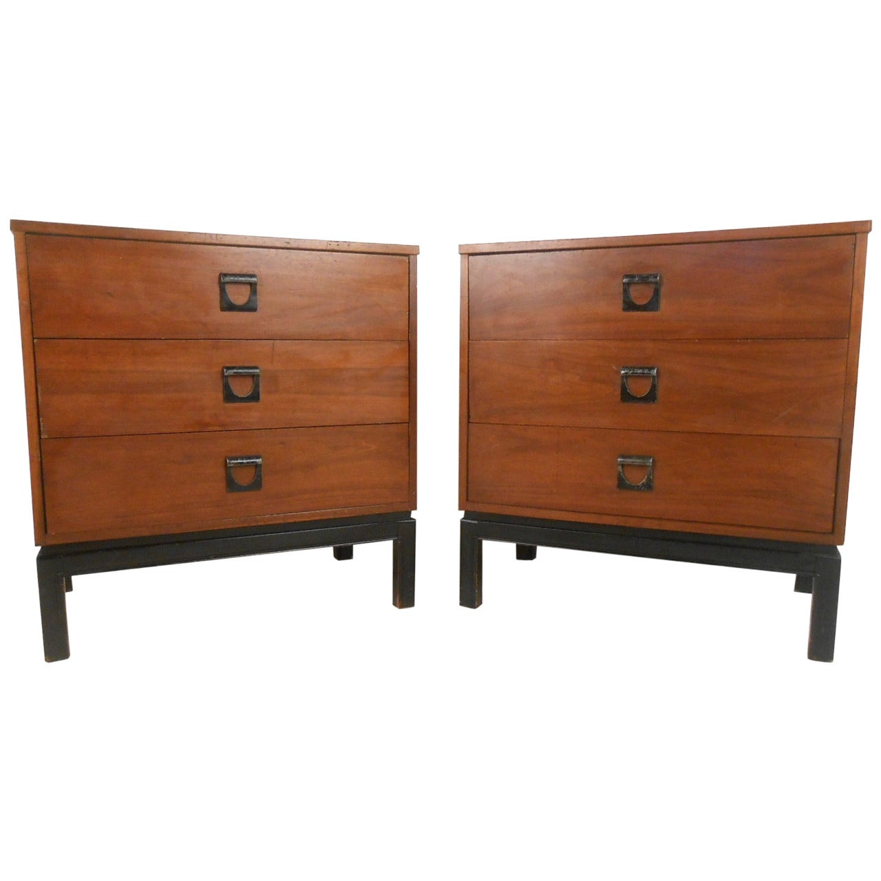 Unique Pair Mid-Century Modern George Nelson Style Dressers