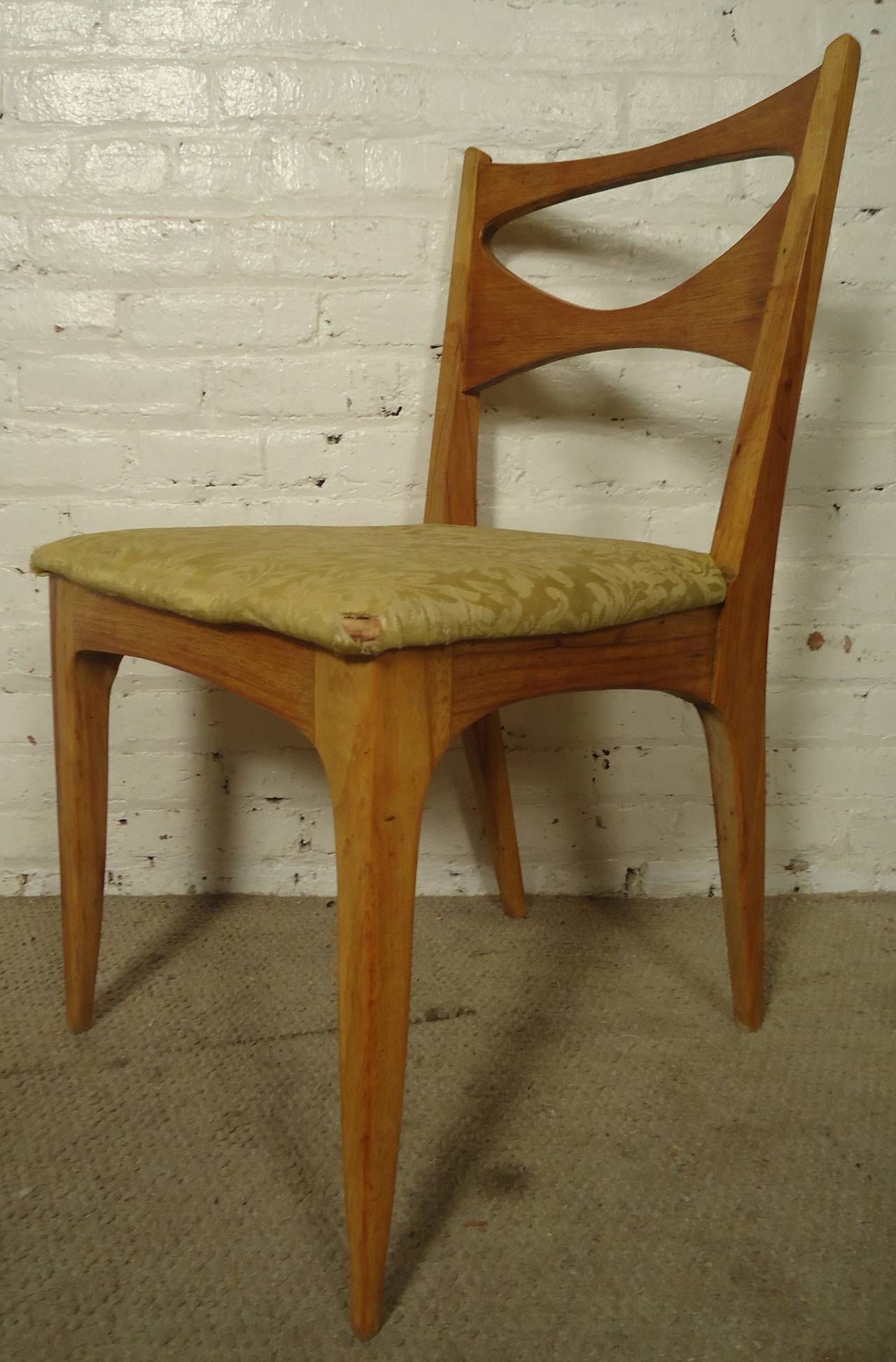 Mid-20th Century Petite Roll-Top Desk and Chair by John Van Koert for Drexel