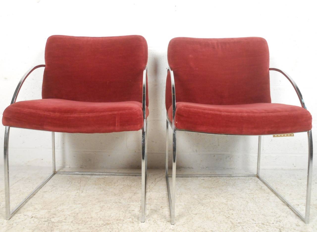 Mid-20th Century Set of Mid-Century Modern Milo Baughman for Thayer Coggin Dining Chairs